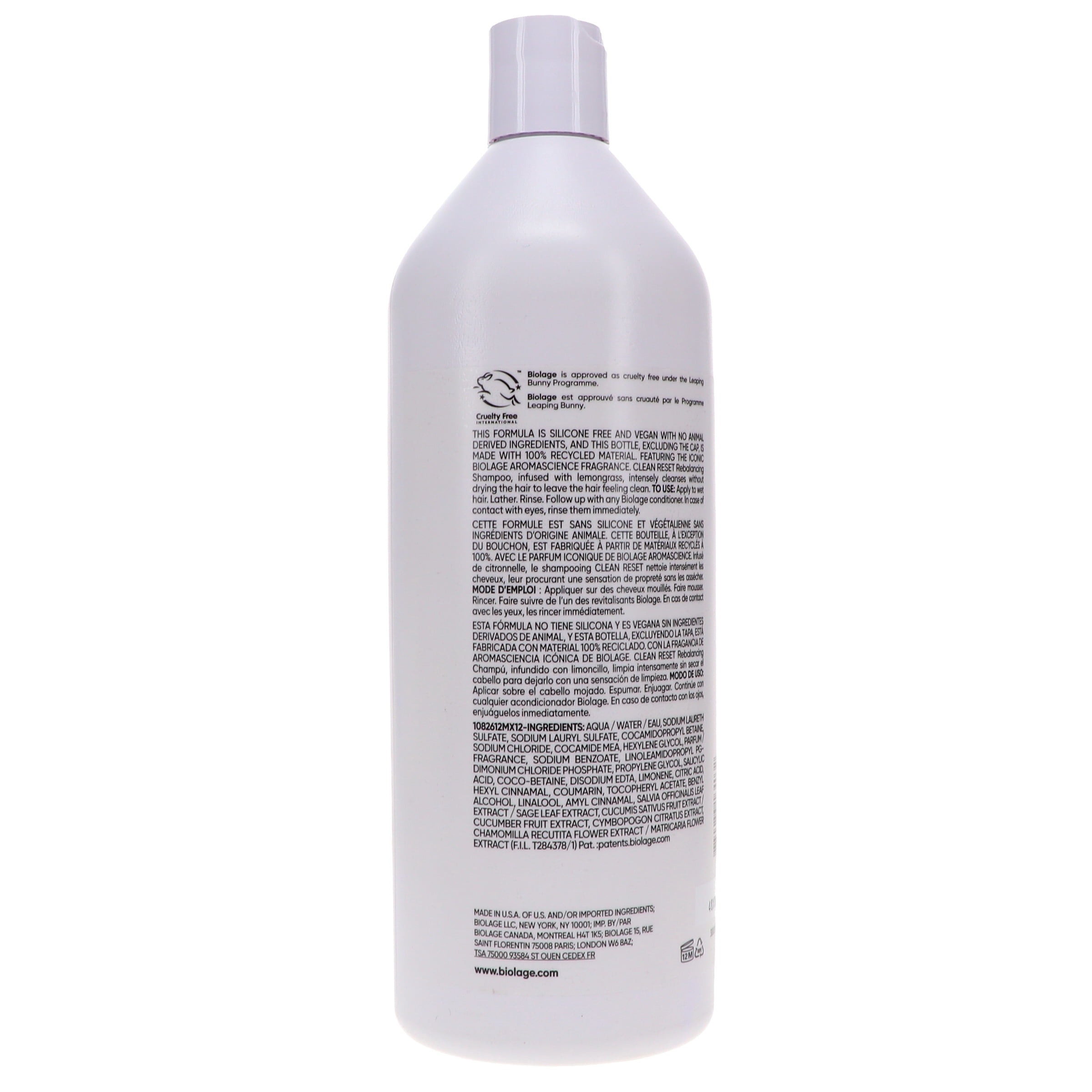 Matrix Biolage Cleanreset Normalizing Shampoo 33.8 oz