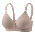 thumbnail image 4 of Soft Breathable Wireless T-Shirt Bra for Women – Lightweight, Non-Padded, Full Side Coverage, Seamless Everyday Support, 4 of 6