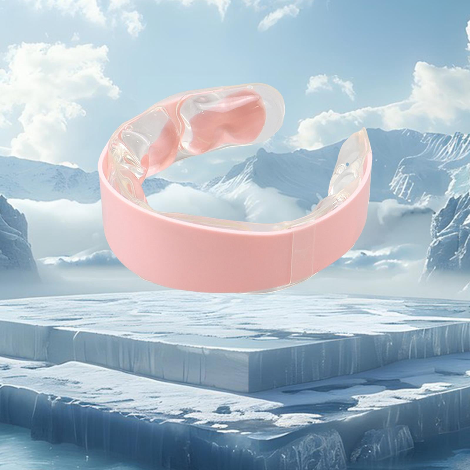 Zxpjkyu Tube Neck Cooler Cool Neckband Summer Cooling Neck Rings Ice Neck Circle for Hot Pink