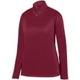 thumbnail image 2 of Ladies Wicking Fleece Pullover S Cardinal, 2 of 2