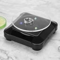 thumbnail image 2 of Solar Powered Rotating Showcase, 360 Degrees Rotating Turntable Watch Phone Jewelry Display Stand Hobby Collection Shelf with Led Light for Storefront Window Office Counter(#2), 2 of 8