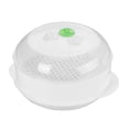 thumbnail image 1 of Inteprter Horno de microondas vaporizador desmontable reutilizable lavable caja de vapor con mango resistente al calor contenedor de calefacción Herramientas y accesorios para hornear, 1 of 6
