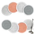thumbnail image 1 of Almohadillas de repuesto Steam Mop Pads, paquete de 8 unidades, compatibles con Shark, 1 of 7