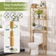 thumbnail image 5 of Organizador Shelf AmazerBath de bambú con 3 niveles para colocar sobre el inodoro, 180 x 25 x 180 cm, 5 of 9