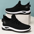 thumbnail image 5 of AUDeals Women's Stretch Knit Sneakers, Air Cushion Running Shoes with Arch Support and Non Slip Comfort (Black, 8), 5 of 9