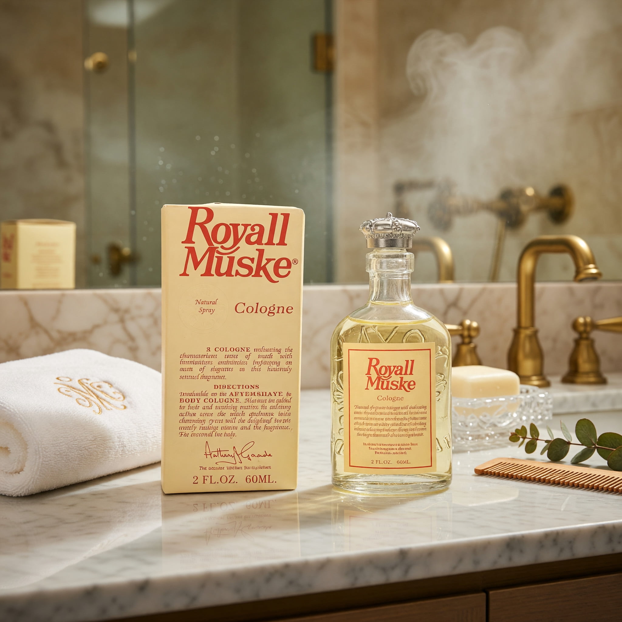 Royall Muske by Royall Fragrances, 2 oz All Purpose Cologne for Men