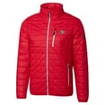 thumbnail image 2 of Men's Cutter & Buck Red San Francisco 49ers Rainier PrimaLoft Eco Insulated Full-Zip Puffer Jacket, 2 of 3