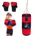 thumbnail image 1 of Bolsa de arena de boxeo con guantes de boxeo transpirables, impermeable y resistente al , tal se describe, 120cm Cola Martial Boxing Punch Sandbag, 1 of 8