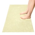 thumbnail image 5 of Pale Yellow Bath Mat 39x20 Non-Slip Bathroom Rugs Absorbent Soft Plush Quick Dry for Tub Shower Kitchen Home Decor, 5 of 8