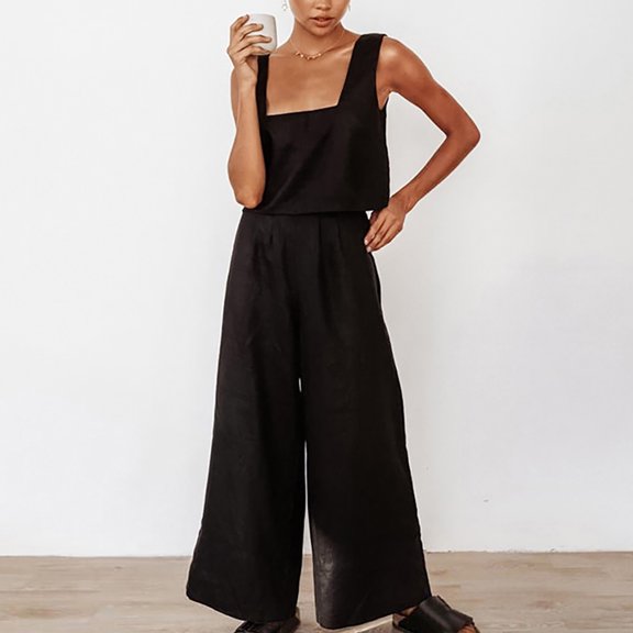 Kiplyki Flash Womens Sleepshirts Solid and Linen Set Two Piece Home Suit Set