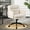 Beige, variant on FLYSKY Adjustable Height Home Office Chair, Upholstered Low Back Ergonomic Desk Chair with Wheels, Modern Swivel Chair, Gray