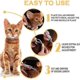 thumbnail image 5 of Collar antipulgas para gatos de 3 piezas (38 cm), talla única, a base de aceite esencial, repelente de pulgas y garrapatas seguro y eficaz, diseño impermeable y desmontable, 5 of 5