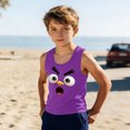 thumbnail image 2 of Camisola de Niños Pequeños 3-15 Años sin Mangas Tela Suave Impresión de Gradiente para Ocasión Casual Casa Boda Fiesta Foto, 2 of 8