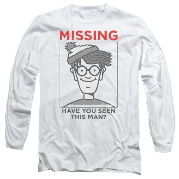 Wheres Waldo - Missing - Long Sleeve Shirt - Large