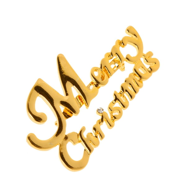 Broche,Ropa y Accesorios,Broche de letras,Broche de moda,Broche de fiesta,Alfileres de broche,Accesorios de moda,Accesorios de Navidad jinwen Broche