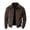 Coffee, variant on CCRFTGI Men's Vintage Corduroy Fleece Jacket Fashion Stylish Mid-weight Coat Spring Fall Casual Outerwear for Men Beige L