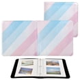 thumbnail image 7 of FORMRS 3 Ring Photo Album 4"x6" Self Adhesive Large Capacity PU Leather Cover, Blue Gradient, 7 of 7