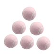 thumbnail image 3 of koolsoo 6 Pcs Balles de Tennis 2,52 Pouces Dia Résistantes à l'Usure pour Sports de Raquette Intérieur Extérieur Rose Pâle, 3 of 9