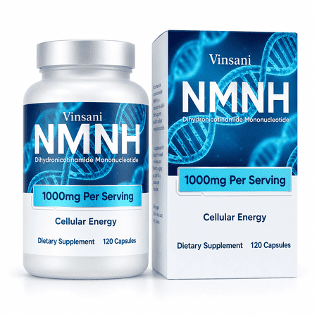 Nmnh Dietary Supplement, 120 Capsules, with Nicotinamide Riboside Resveratrol Quercetin, Supports Cellular Energy & Health