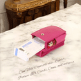 thumbnail image 4 of Leatherboss Cigarette Case with Lighter Holder, Pink, 4 of 9