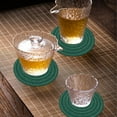 thumbnail image 4 of Uscallm Round Woven Placemats Set of 6, Table Mats for Dining Table, Heat Resistant Non-slip Table Placemats with Storage Bracket Deals of The Day Today'S Deals, 4 of 6