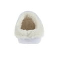 thumbnail image 5 of FOAMWALK Girl's Lightweight Solid Sherpa-Lined Clog - Warm Fleece & Stylish Clogs for Girls, White, 11-12, 5 of 7