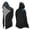 #16-Blue, variant on YAYUBA Long Hallowen Hooded Cardigan Ruffle Shawl Collar Open Front Lightweight Drape Cape Overcoat with Pockets Halloween Gifts , S, Brown