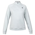 thumbnail image 1 of Sudadera Deportiva Wilson para Mujer Lite Medio Cierre al Pecho Color Gris Claro Talla M, 1 of 4