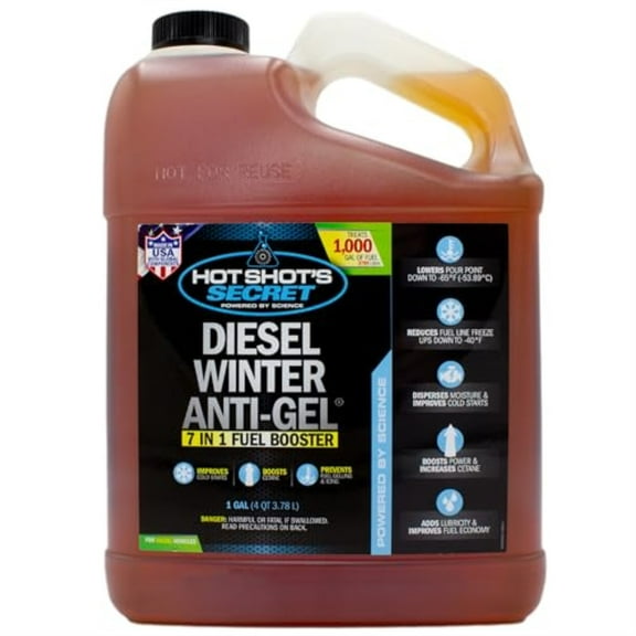Hot Shot's Secret Diesel Winter Anti Gel Automotive Additive, 1 Gallon