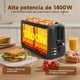 thumbnail image 3 of Tostadora De Pan 4 Rebanadas 1400w, 7 Niveles Ajustables, 3 of 7
