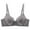 Gray, variant on Comfortable Bras for Women Solid Color Women's Daily Adjustable Underwear Gathered Thin Bra No Underwire 36-46