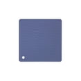 thumbnail image 1 of Cateissary Tapete de con aislamiento térmico, plato, almohadilla para olla, posavasos cuadrado, mantel Individual antideslizante, Protector de Mostrada gris azul Cateissary HA067180-10, 1 of 6