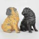 thumbnail image 4 of Realistic Reusable Plastic Artificial Pug Dog Model Statue Cute For Home Office Decor Collectible, 4 of 5