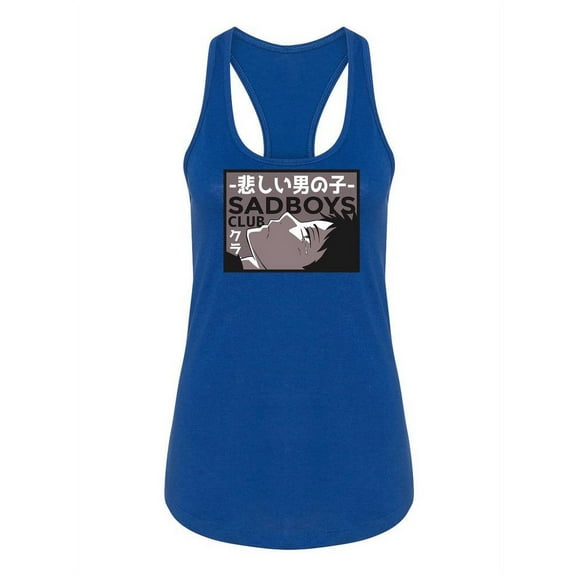 Sadboys Club Racerback Tank Women -Smartprints Designs, Female x-Small