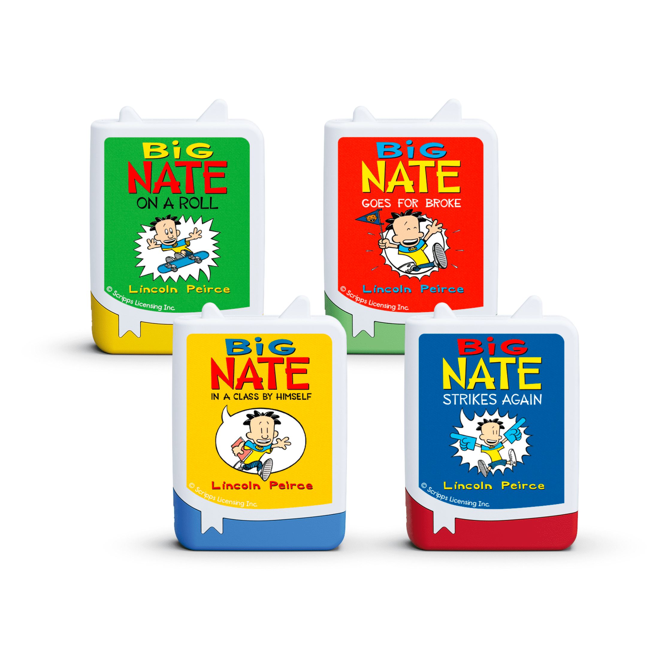 tonies Big Nate Audio Audiobooks Set, 4 Pack, Age Group 8+