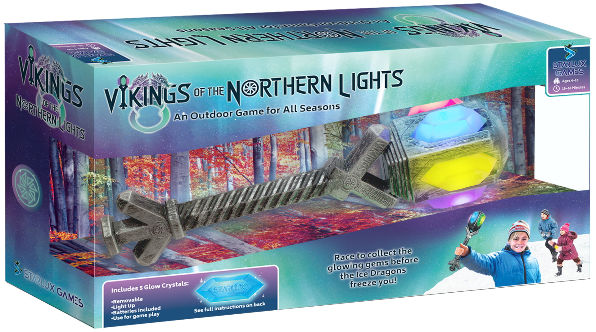 Vikings of the Northern Light An Outdoor Glow Game for Kids and Cosplay Lovers 