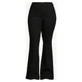 thumbnail image 3 of Sofia Jeans Women's Plus Size Curvy High Rise Zip Fly Flare Jeans, 3 of 6
