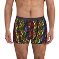 thumbnail image 2 of JUNZAN Colorful Dreamcatcher Mens Underwear Boxer Briefs for Men’s-Medium, 2 of 7