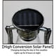 thumbnail image 3 of Lámpara de queroseno retro con luz solar LED, lámpara colgante con energía solar, linterna portátil para exteriores, decoración de patio y jardín, A, 3 of 5