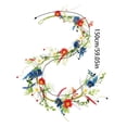 thumbnail image 3 of Patriotic Red White and Blue Vine for Independence Day - 4th of July Garland Patriotic Garland for Mantle Table Centerpiece, 250th Anniversary Memorial Hanging Decor, 3 of 6
