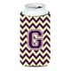 thumbnail image 1 of Letra G Chevron Morado y Dorado Tall Boy Bebida Aislante Hugger CJ1058-GTBC Caroline's Treasures CJ1058-GTBC, 1 of 1