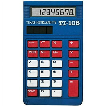Texas Instruments TI-108 Math and Counting Class Set for K-4  10 Pieces  Multicolor