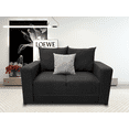 thumbnail image 4 of Sala Modular 3-2-1 El Bazar Store Miami Negro, Sofa, Love seat y sillón, 4 of 10