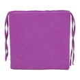 thumbnail image 2 of Blazing Needles Set of 4 Indoor Microsuede Chair Cushions, Ultra Violet, 2 of 4