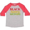 thumbnail image 3 of Inktastic Black History Month Red, Green, Yellow Boys or Girls Toddler T-Shirt, 3 of 5