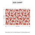 thumbnail image 2 of Placemats Set of 4 / 6, Sea Creatures Placemats for Dining Table Indoor/Outdoors Heat Resistant Washable Placemats 18" x 12", 2 of 8