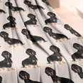 thumbnail image 3 of Cute Dachshund Blanket,Comfortable Soft Flannel Throw Blanket,All Season,Warm Lightweight Blankets for Sofa Bed Couch Living Room Chair,30"x40", 3 of 4