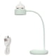 thumbnail image 1 of Lámpara de escritorio LED con carga USB Luz nocturna de lectura ajustable plegable con forma de gato lindo (verde), 1 of 7