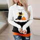 thumbnail image 2 of Blusa de manga larga con estampado de Halloween informal a la moda para mujer, jersey con capucha, Tops, sudadera Fridja  fjkfkj5373, 2 of 5