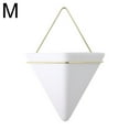 thumbnail image 2 of Simple Container Iron Vases Ceramic Self Water-Absorbing Planter Nordic Succulent Plant Wall Mounted Flowerpot, 2 of 7